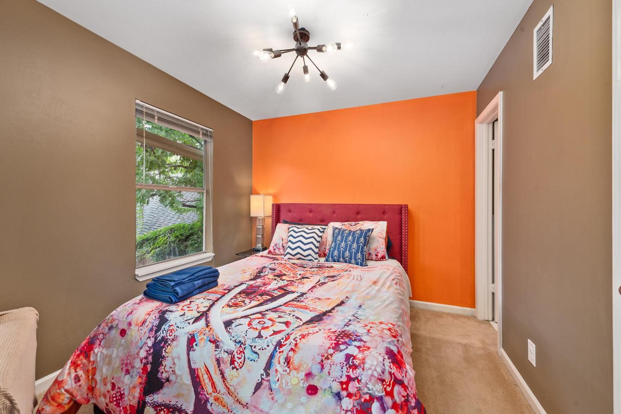 Apartamento Boho-Inspired Haven With Free Park Houston Exterior foto